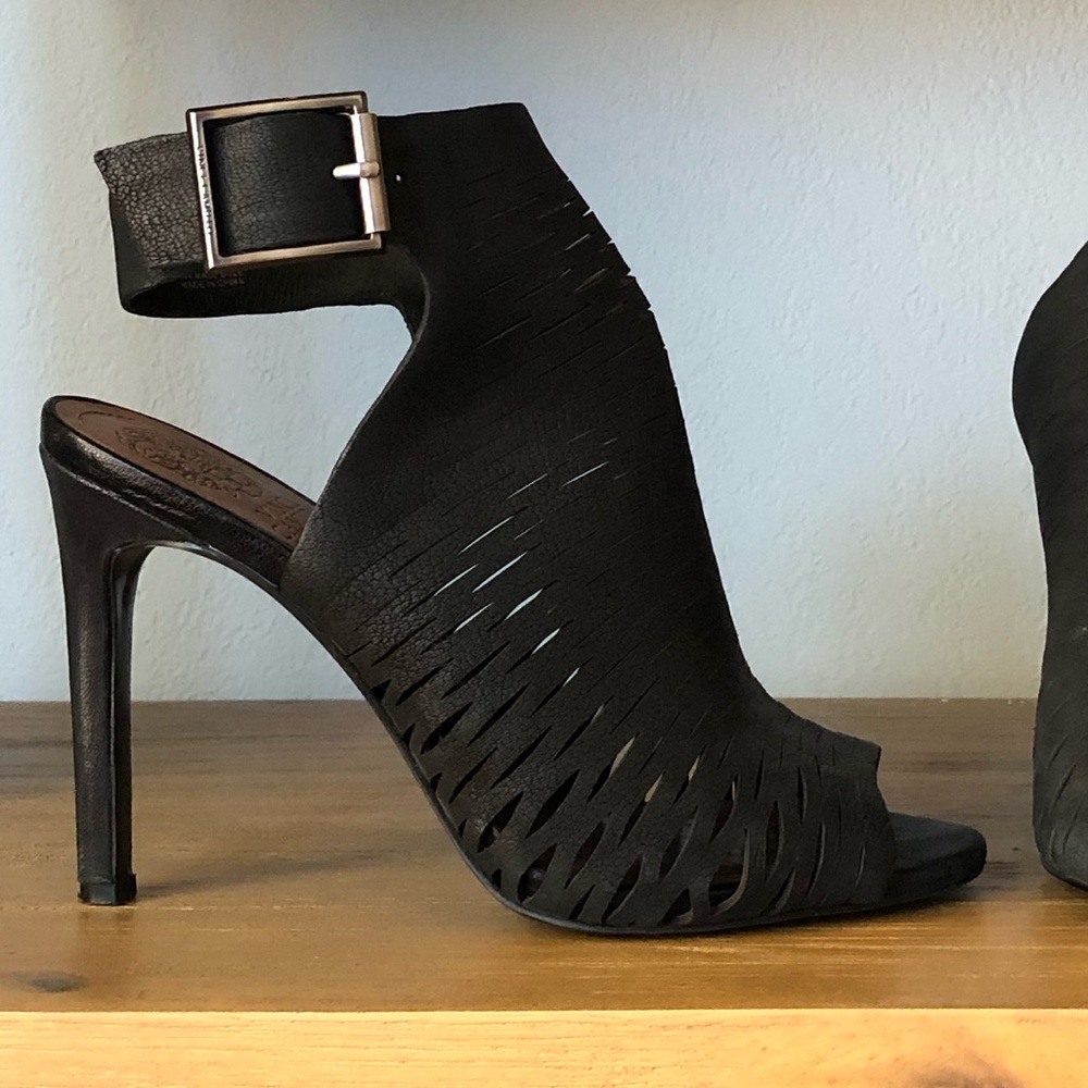 Vince Camuto Black Spike Heel Pumps